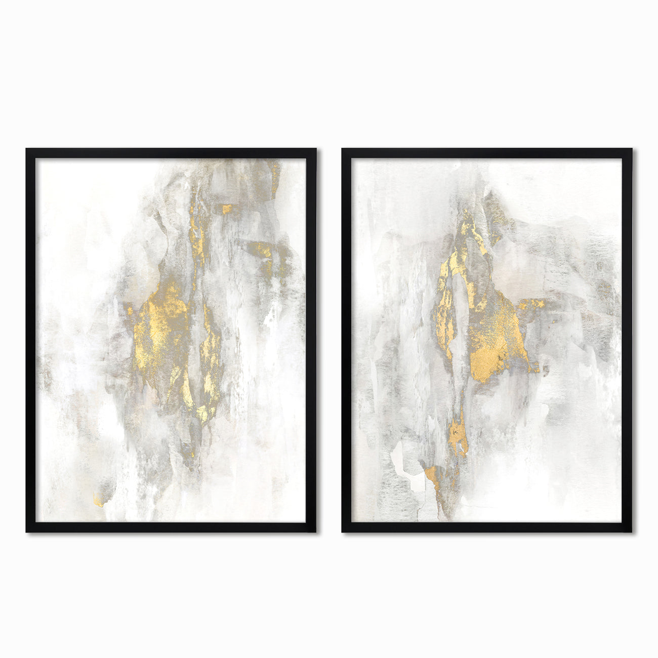 Waterfall By Hope Bainbridge Wall Art - 2 Piece Framed Print Set - Americanflat