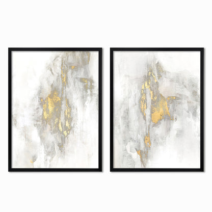 Waterfall By Hope Bainbridge Wall Art - 2 Piece Framed Print Set - Americanflat