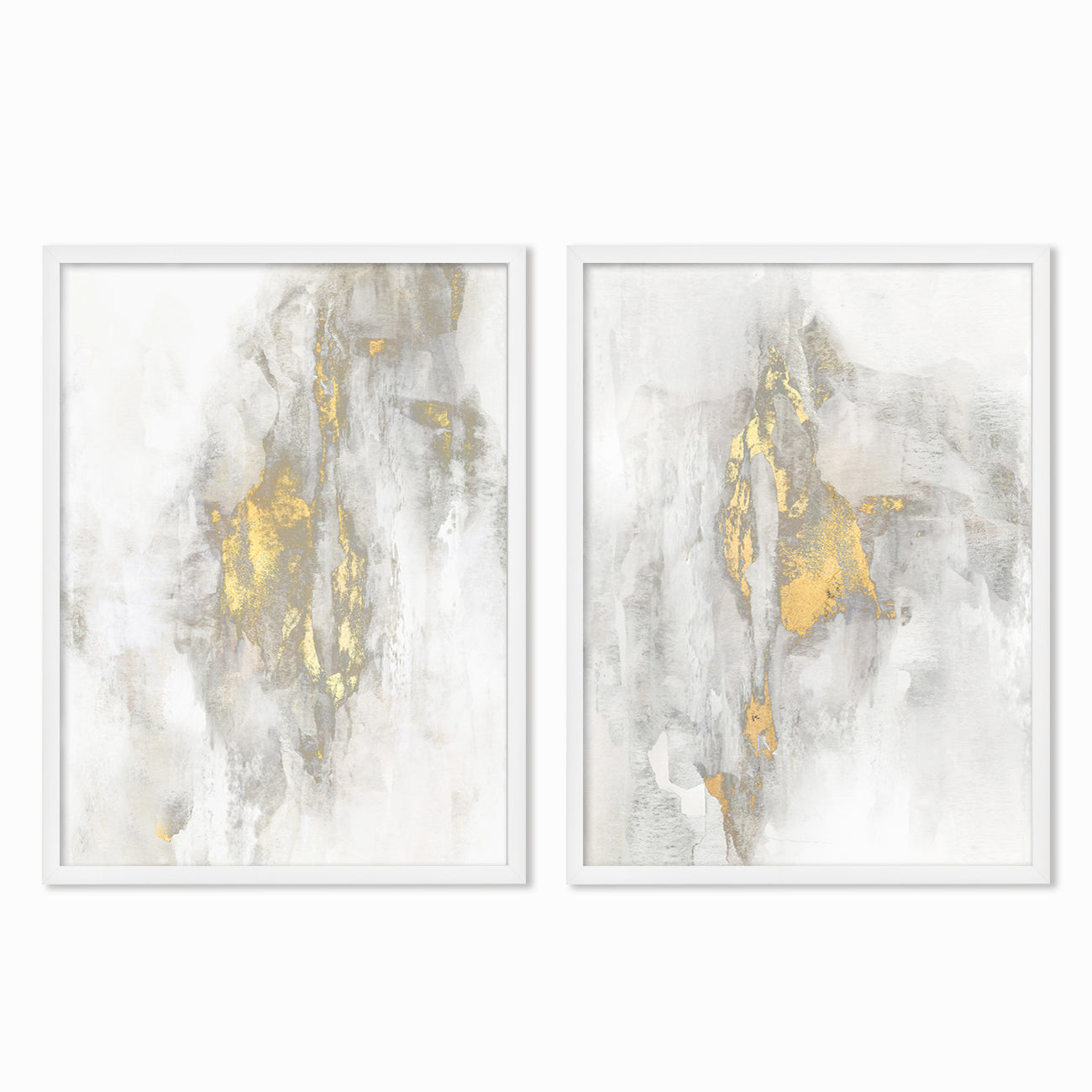 Waterfall By Hope Bainbridge Wall Art - 2 Piece Framed Print Set - Americanflat