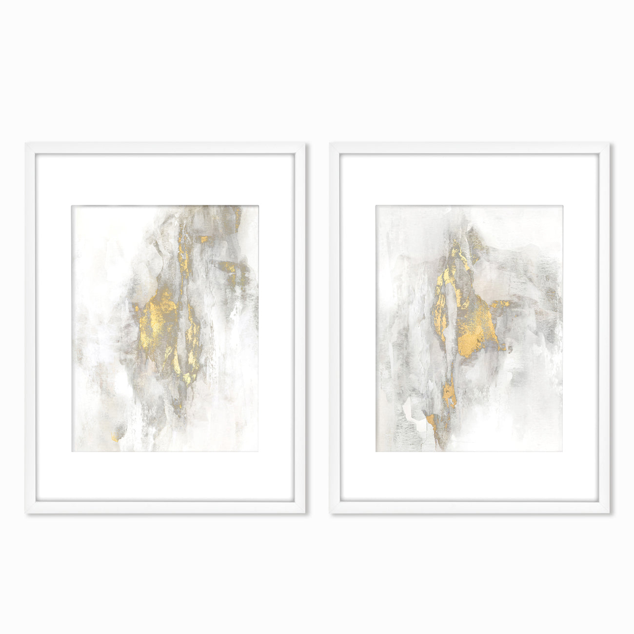 Waterfall By Hope Bainbridge Wall Art - 2 Piece Framed Print Set - Americanflat