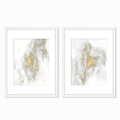 Waterfall By Hope Bainbridge Wall Art - 2 Piece Framed Print Set - Americanflat