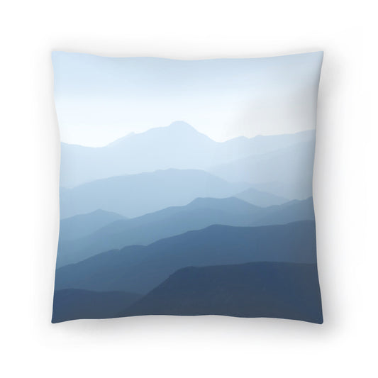 Blue Mountains 3 by Hope Bainbridge - Pillow, Pillow, 20" X 20"