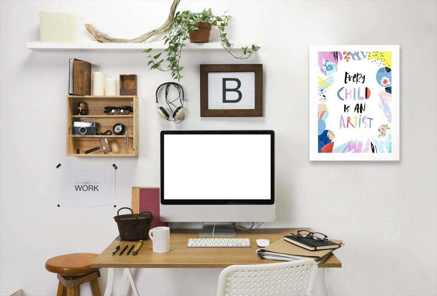 Every Child Is An Artist By Elena David - Framed Print - Americanflat