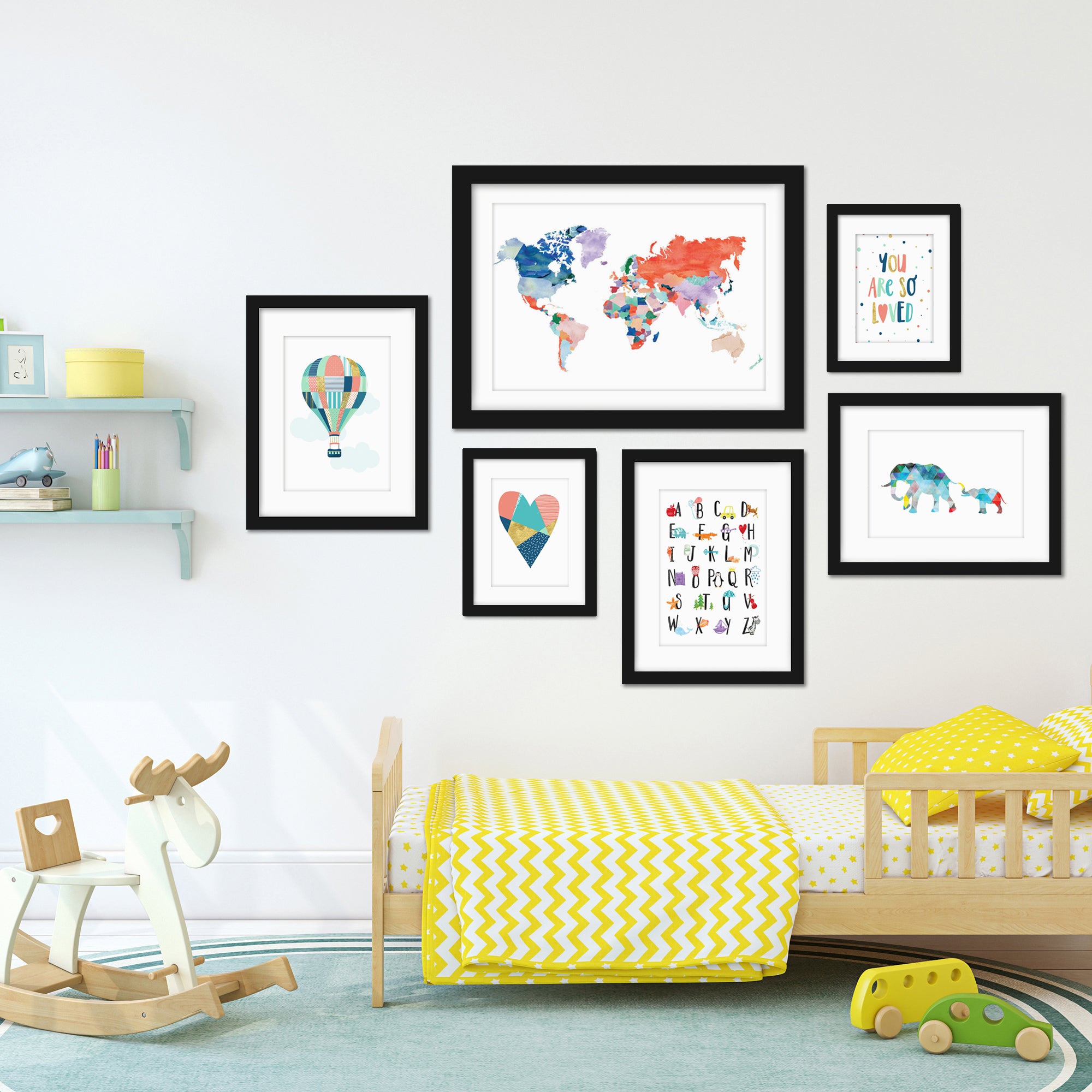 Decorate your Kids Room with Stunning Art Pieces | Americanflat