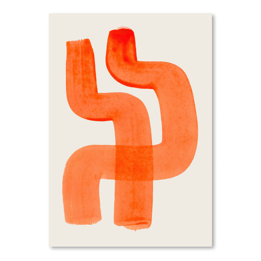 Orange Hugs by Ejaaz Haniff - Art Print - Americanflat