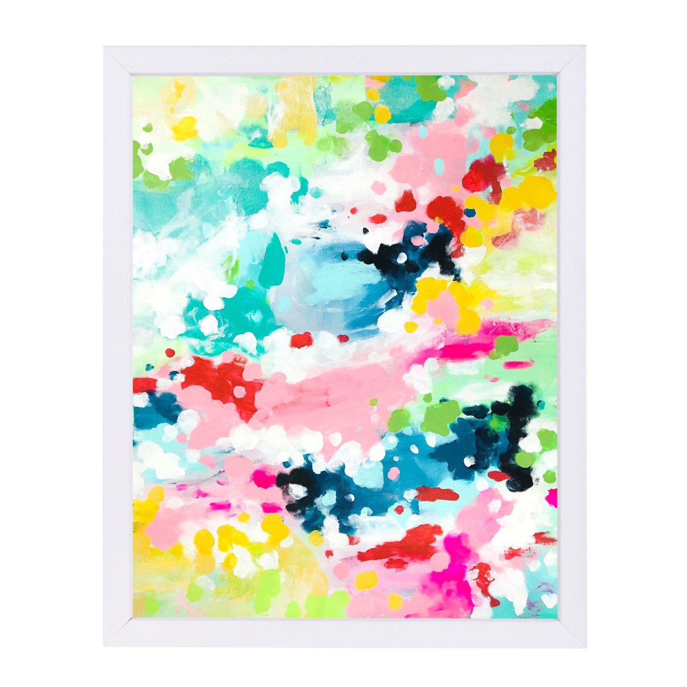 Pastel Fantasy Abstract Clouds By Ejaaz Haniff - Framed Print - Americanflat