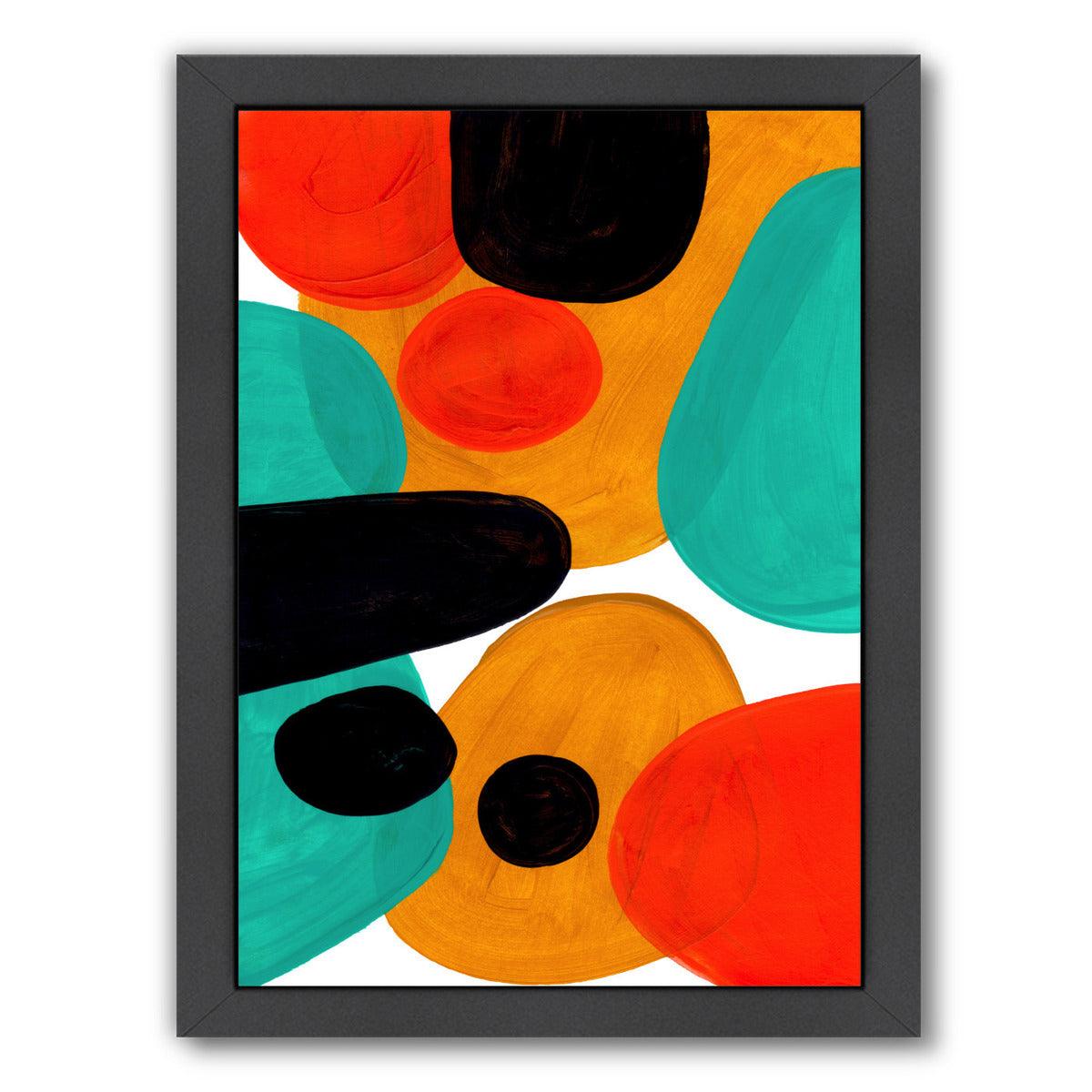 Rolie Polie By Ejaaz Haniff - Black Framed Print - Wall Art - Americanflat
