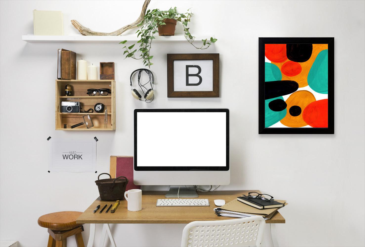 Rolie Polie By Ejaaz Haniff - Black Framed Print - Wall Art - Americanflat