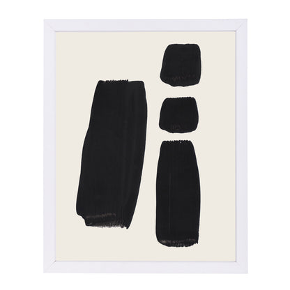 Tribal Beat By Ejaaz Haniff - White Framed Print - Wall Art - Americanflat