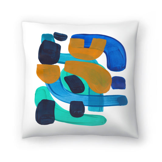 Sea Gold by Ejaaz Haniff - Pillow, Pillow, 20" X 20"