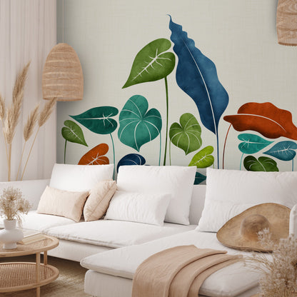 Peel & Stick Wall Mural - Around The World By Modern Tropical