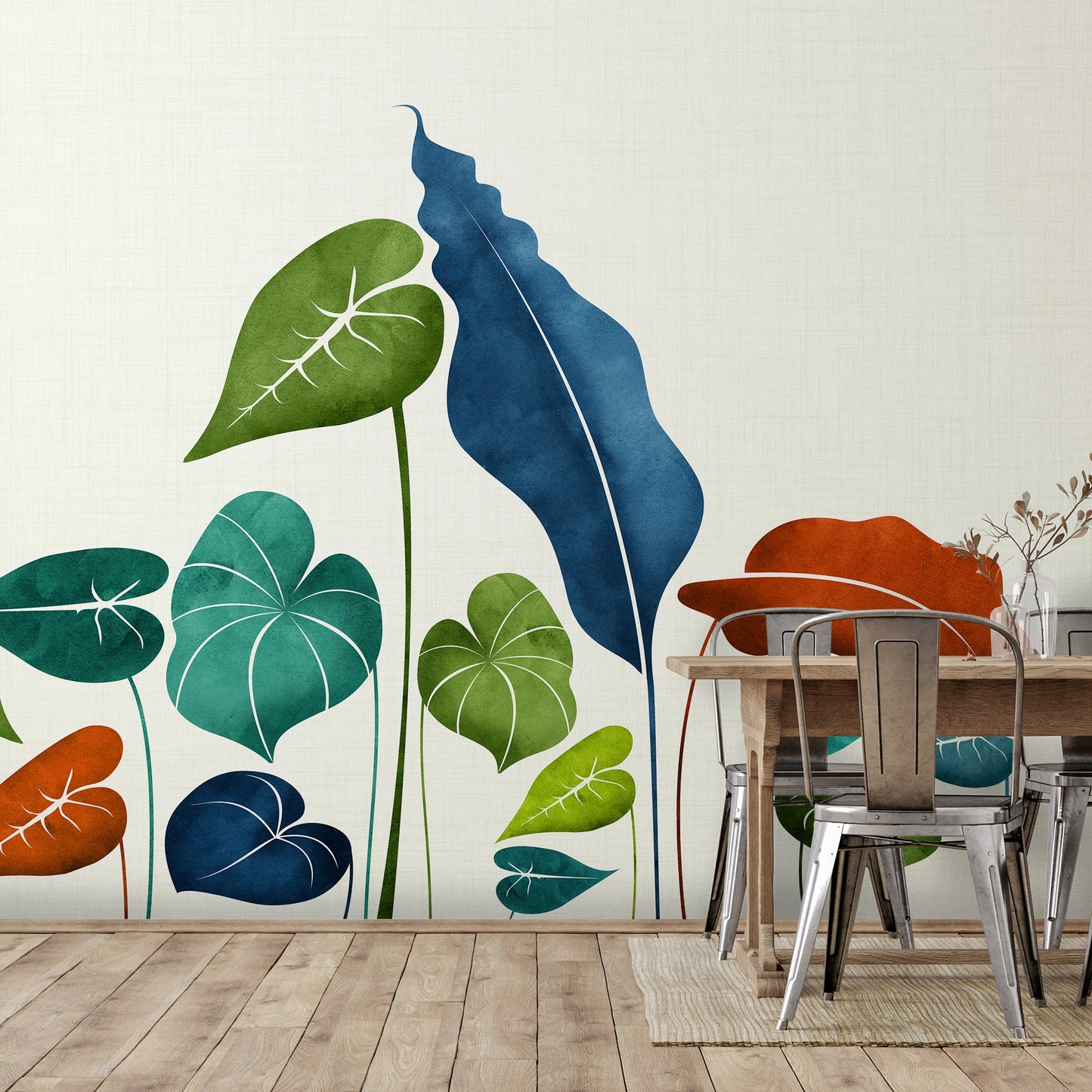 Peel & Stick Wall Mural - Around The World By Modern Tropical
