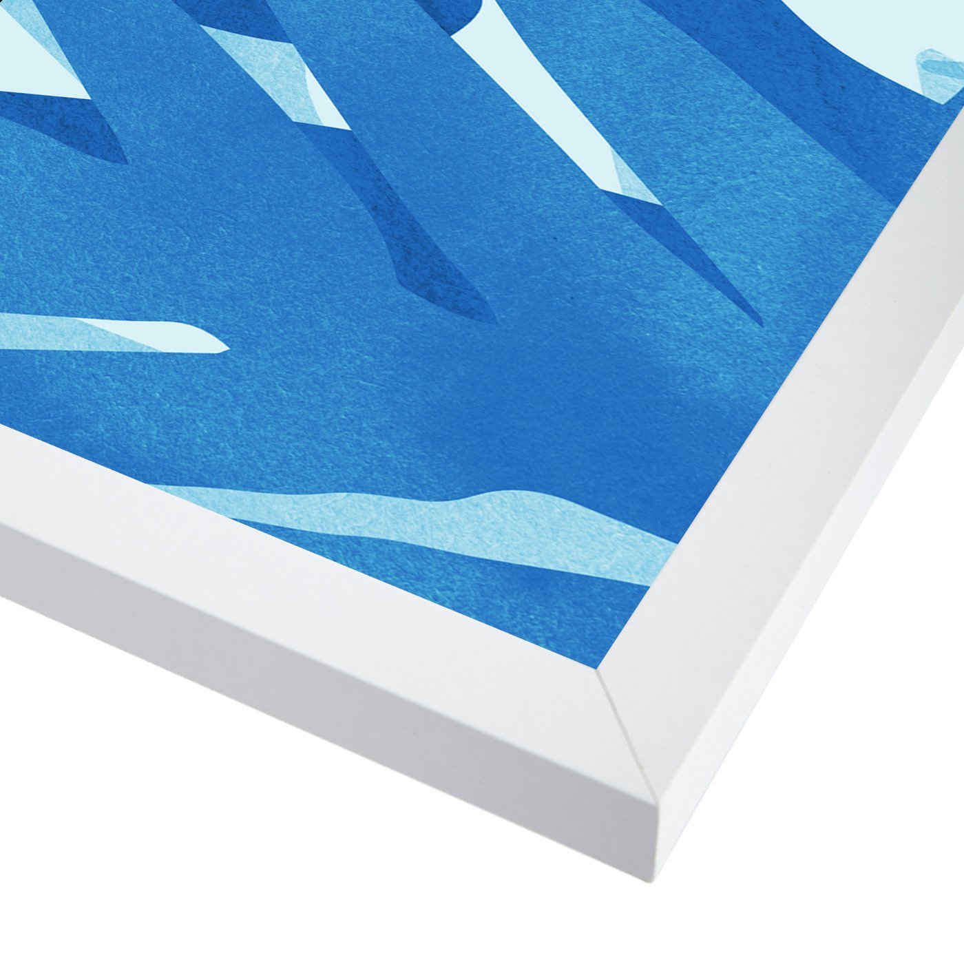 Blue Jungle By Modern Tropical - Framed Print - Americanflat