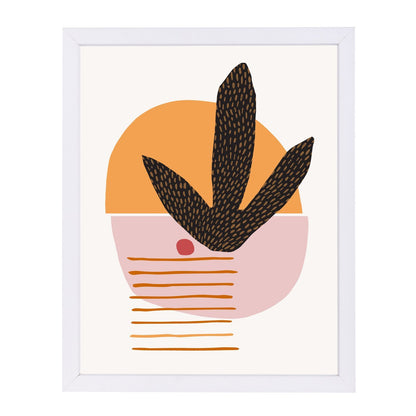 Cactus And Cherry By Modern Tropical - Framed Print - Americanflat