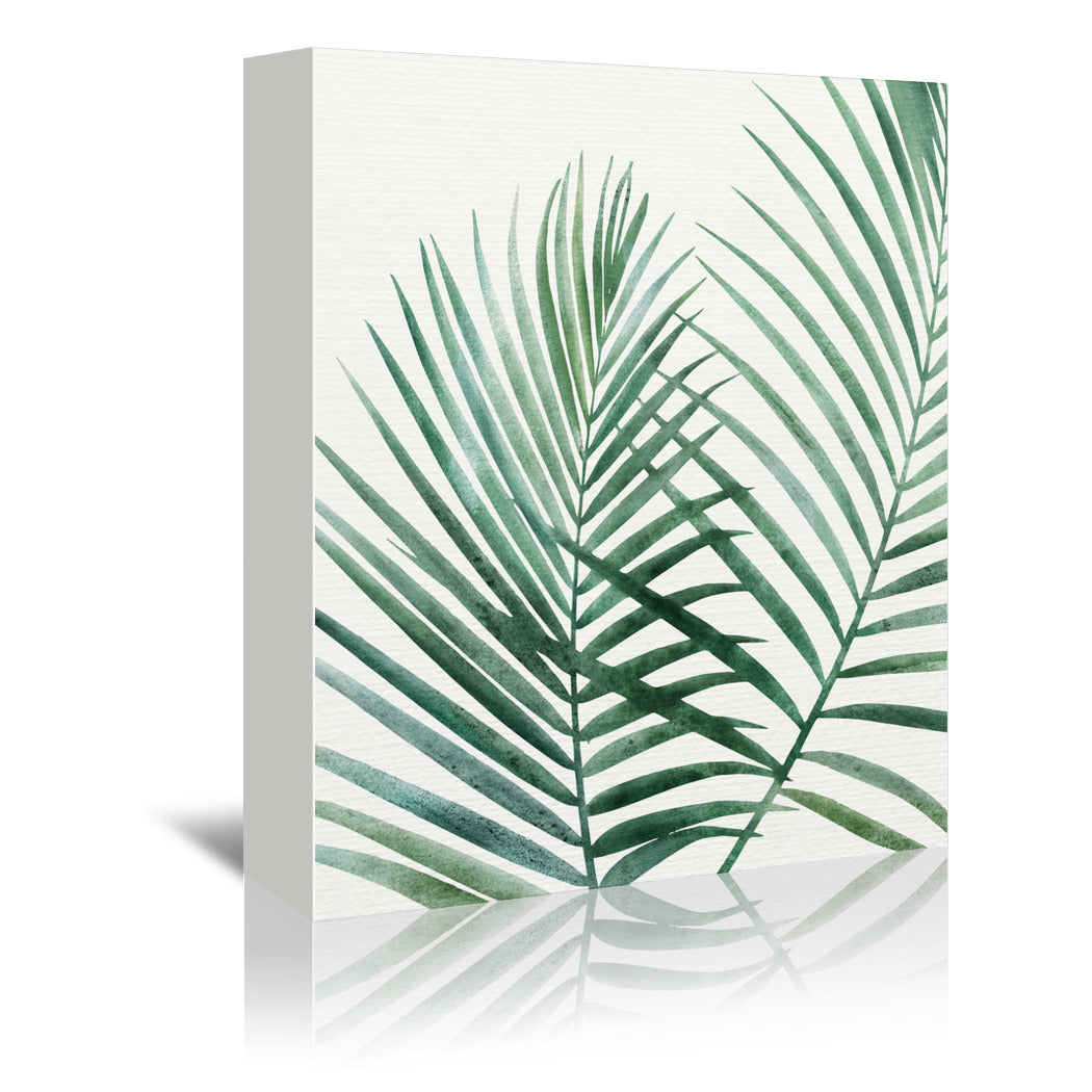 Modern Tropical Greenery - 6 Piece Canvas Gallery Wall Set - Americanflat