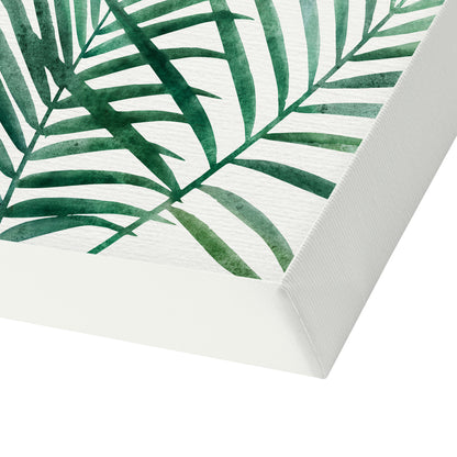 Modern Tropical Greenery - 6 Piece Canvas Gallery Wall Set - Americanflat