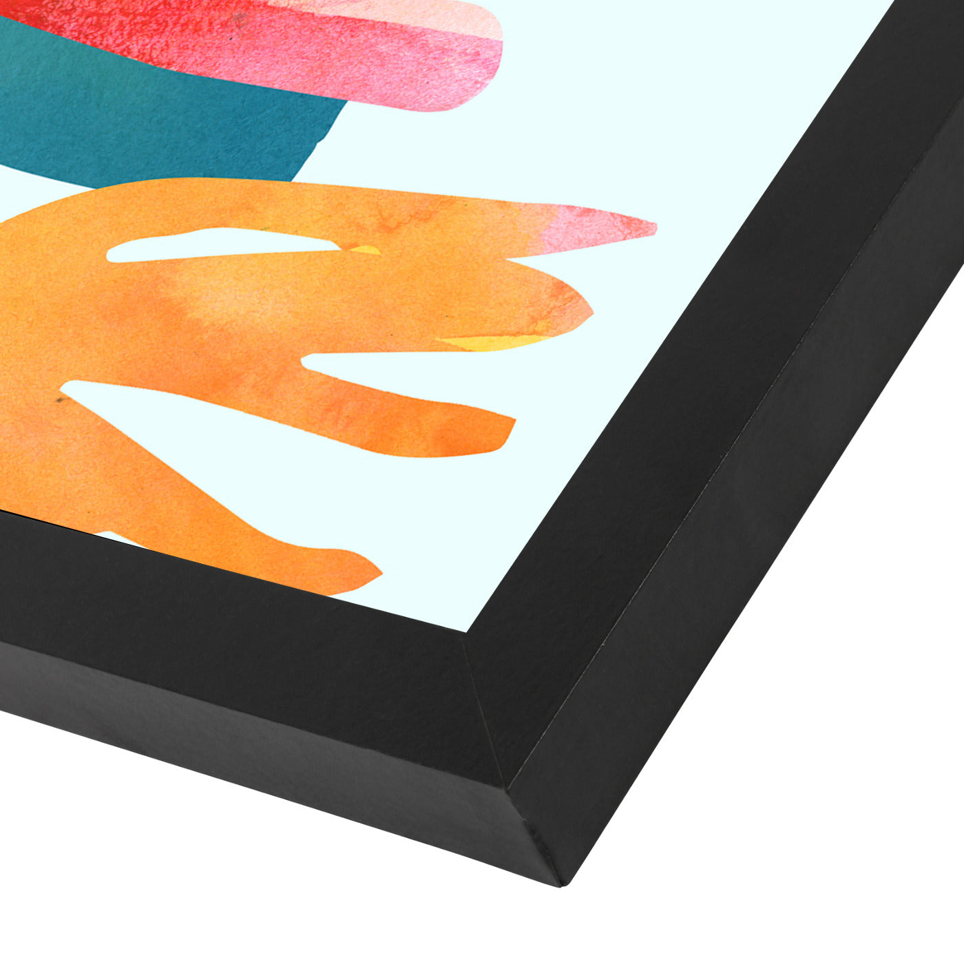 Joy By Modern Tropical - Black Framed Print - Wall Art - Americanflat
