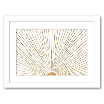 Let The Sunshine In By Modern Tropical - Framed Print - Americanflat