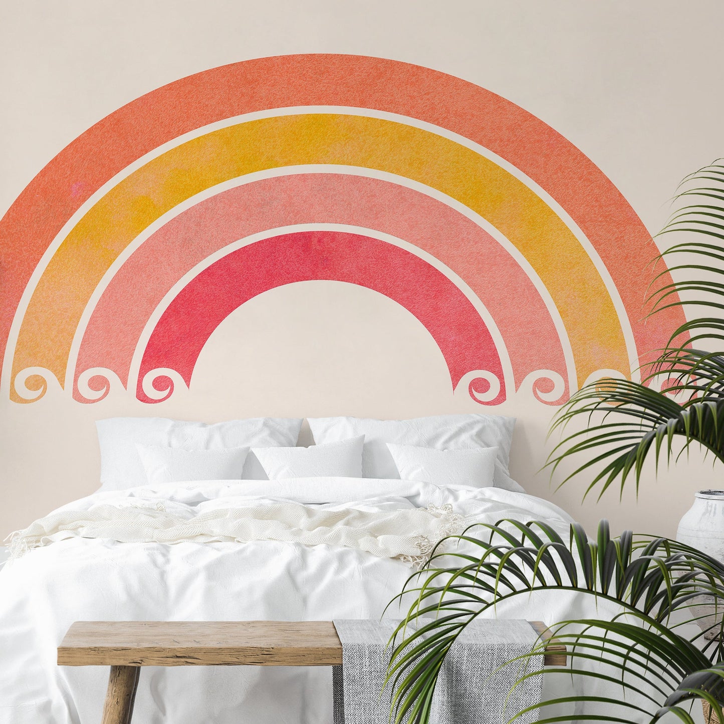 Peel & Stick Wall Mural - Make Waves By Modern Tropical
