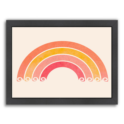Make Waves By Modern Tropical - Black Framed Print - Wall Art - Americanflat