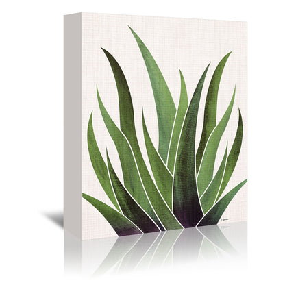 Modern Tropical Greenery - 6 Piece Canvas Gallery Wall Set - Americanflat