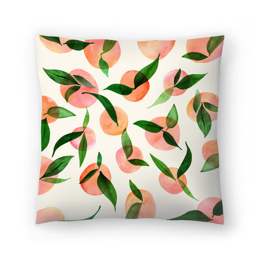 Summer Fruit Pattern by Modern Tropical - Pillow, Pillow, 20" X 20"