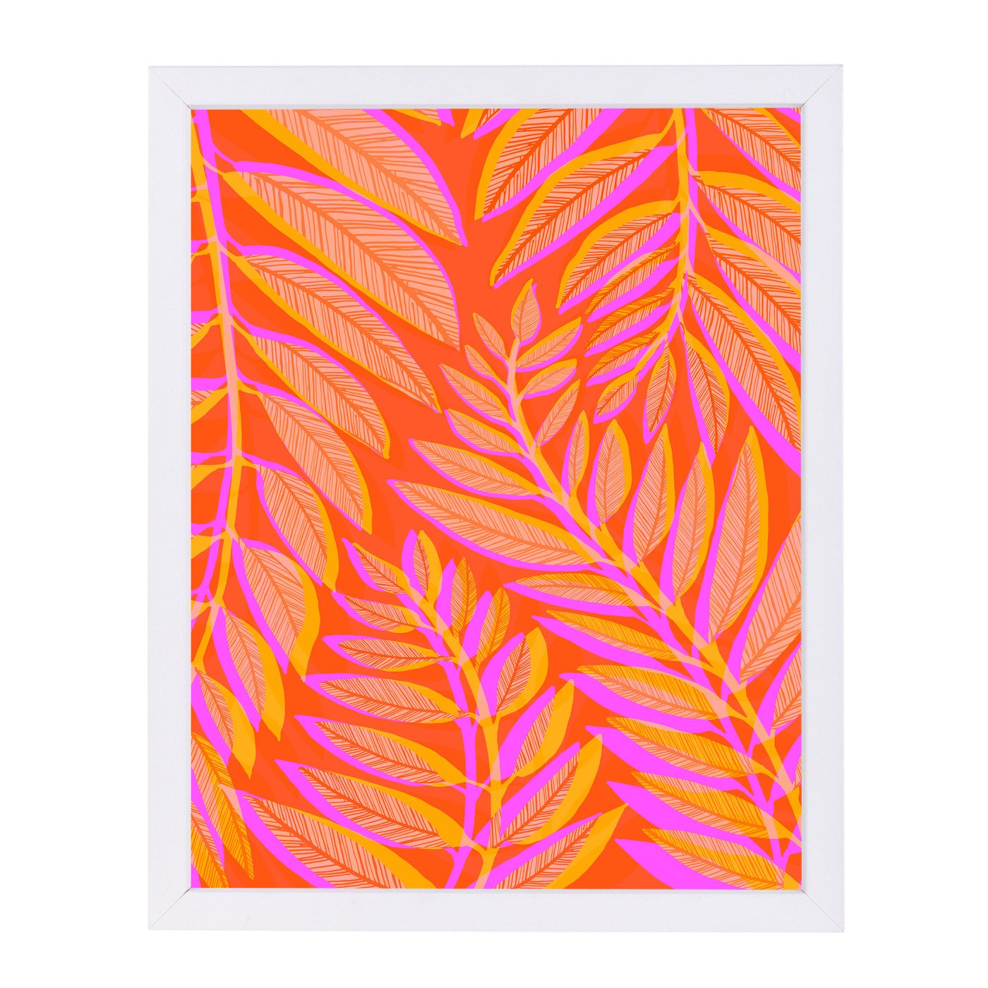 Hot Tropics By Modern Tropical - Framed Print - Americanflat