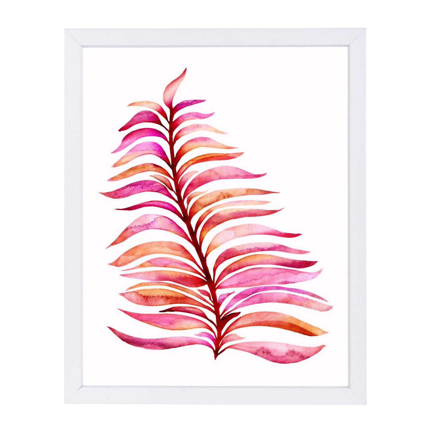 Royal Tropical By Modern Tropical - White Framed Print - Wall Art - Americanflat