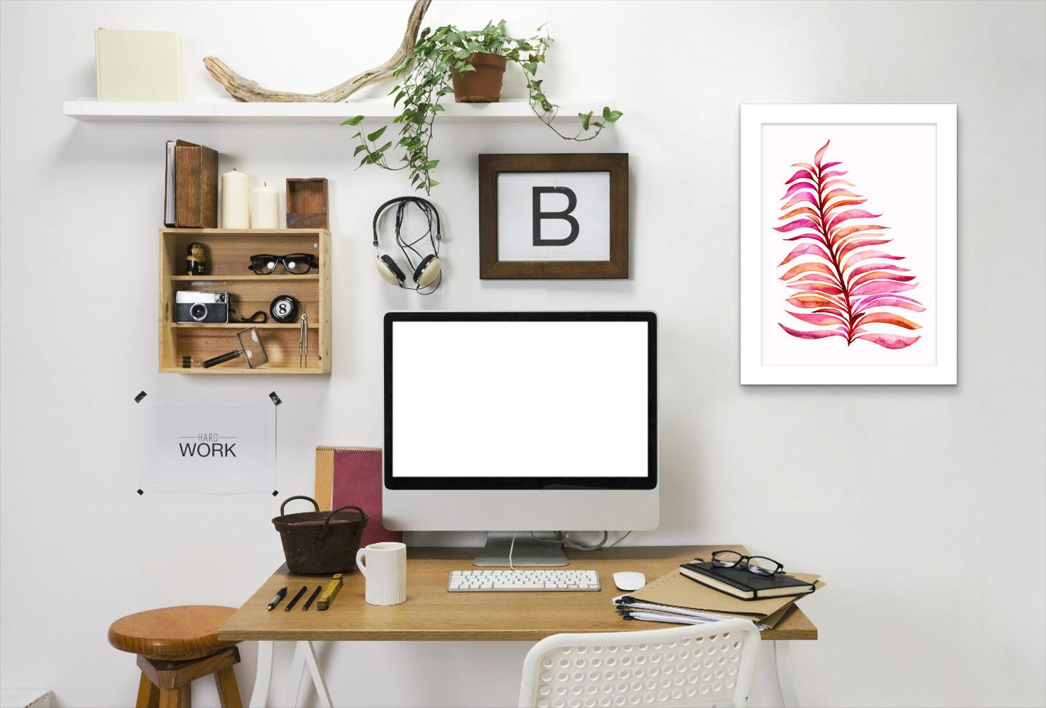 Royal Tropical By Modern Tropical - White Framed Print - Wall Art - Americanflat