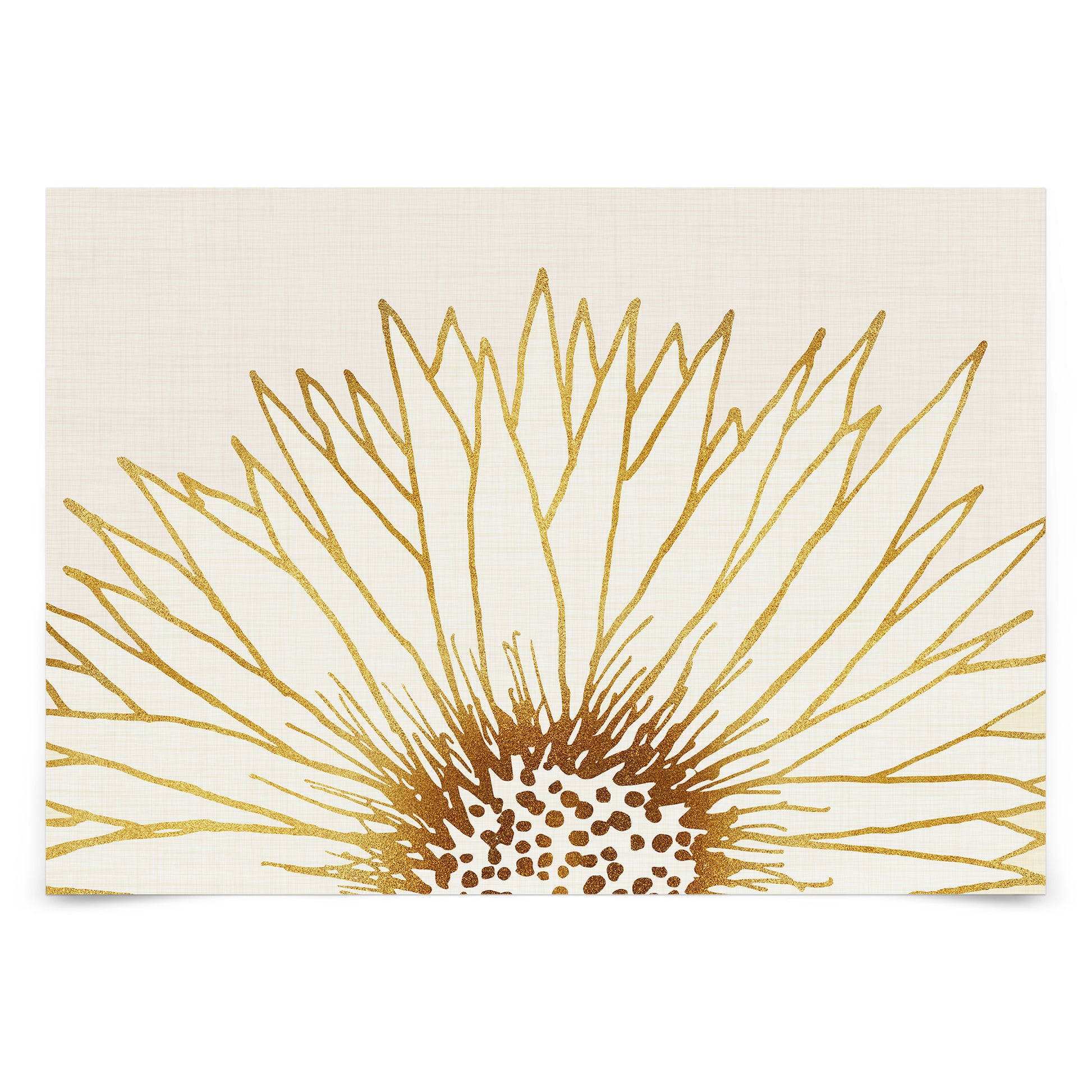 Peel & Stick Wall Mural - Simple Sunflower By Modern Tropical