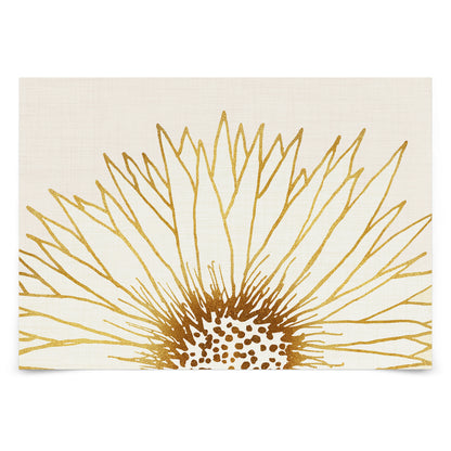Peel & Stick Wall Mural - Simple Sunflower By Modern Tropical
