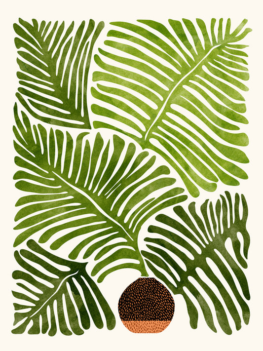 Modern Fern by Modern Tropical - Art Print - Americanflat