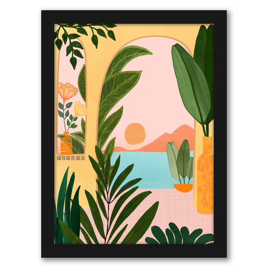 Ocean View 2 By Modern Tropical - Wall Art - Americanflat