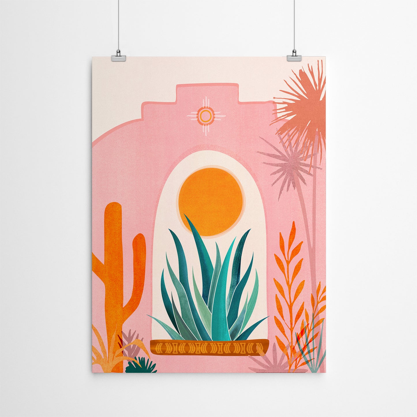 A New Day Begins by Modern Tropical - Art Print - Americanflat