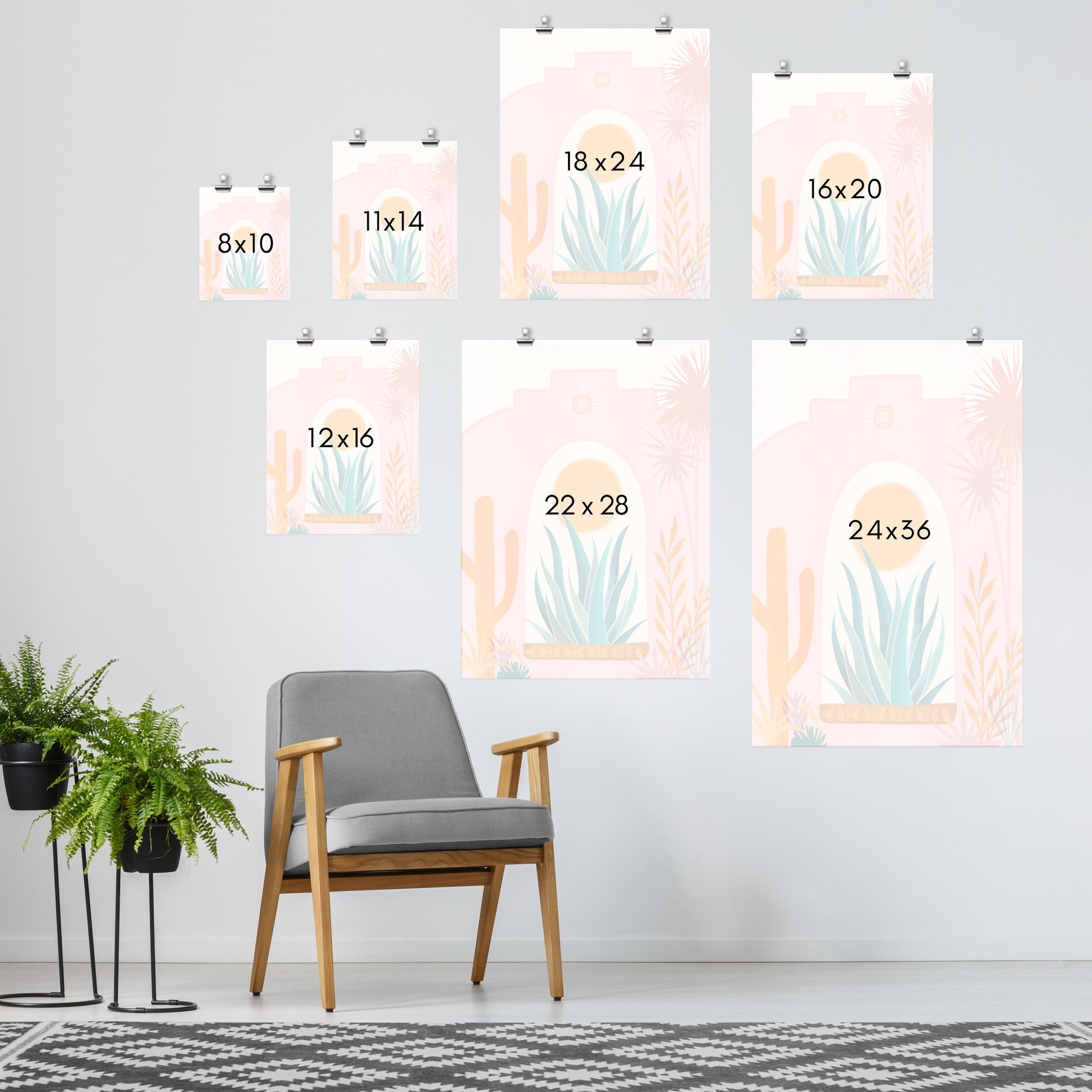 A New Day Begins by Modern Tropical - Art Print - Americanflat