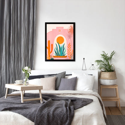 A New Day Begins by Modern Tropical - Framed Print - Americanflat