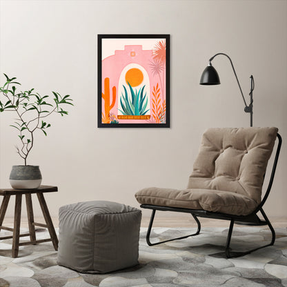 A New Day Begins by Modern Tropical - Framed Print - Americanflat
