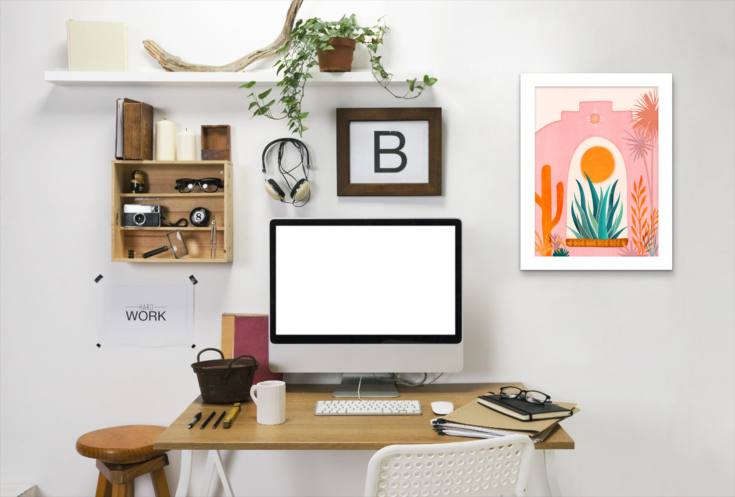 A New Day Begins by Modern Tropical - Framed Print - Americanflat