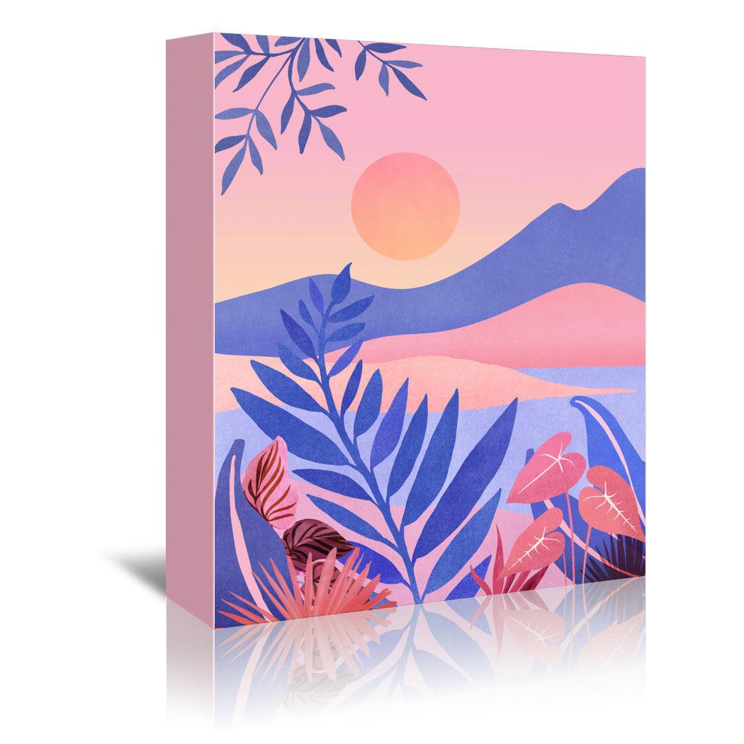 Serenity by Modern Tropical - Wrapped Canvas - Wrapped Canvas - Americanflat