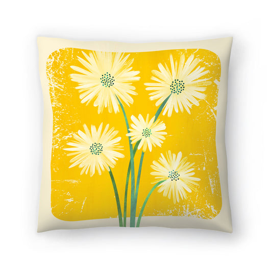 Cheeerful Bouquet Sq by Modern Tropical - Pillow, Pillow, 20" X 20"