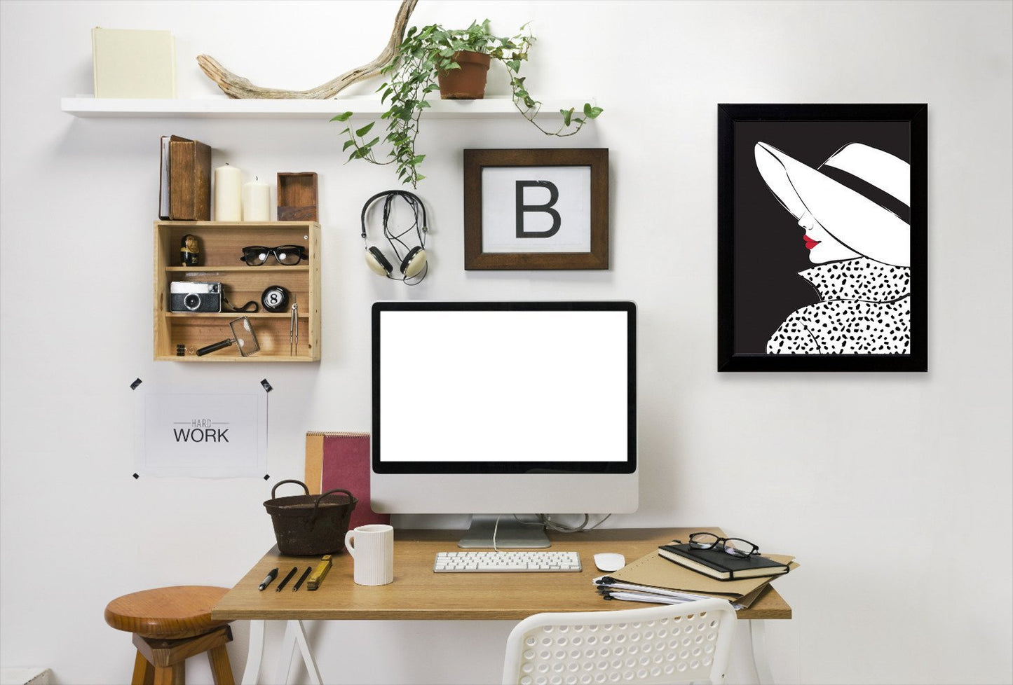 Blair By Martina - Black Framed Print - Wall Art - Americanflat
