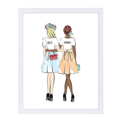 Girlfriends By Martina - Framed Print - Americanflat