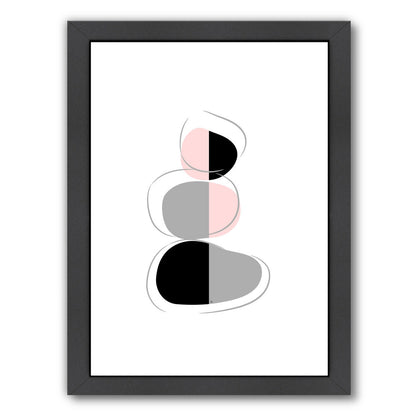 Stonesone By Martina - Black Framed Print - Wall Art - Americanflat