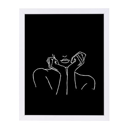 Thinkingblack By Martina - Framed Print - Americanflat