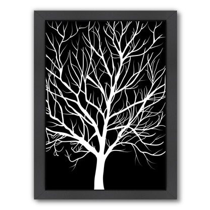 Wintertree By Martina - Black Framed Print - Wall Art - Americanflat