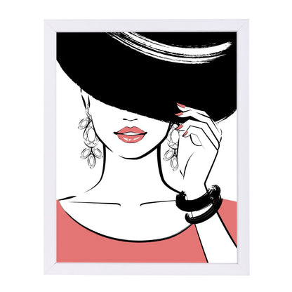 Hat Lady By Martina - Framed Print - Americanflat