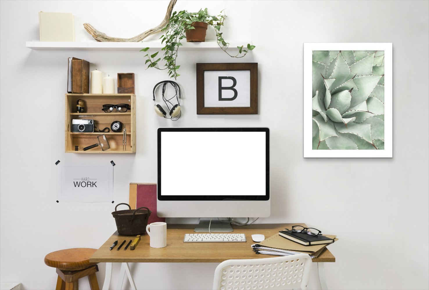 Agave By Sisi And Seb - Framed Print - Americanflat