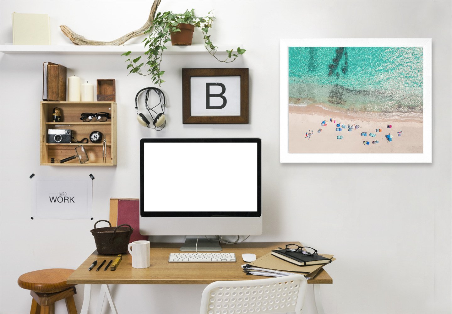Beach People By Sisi And Seb - Framed Print - Americanflat