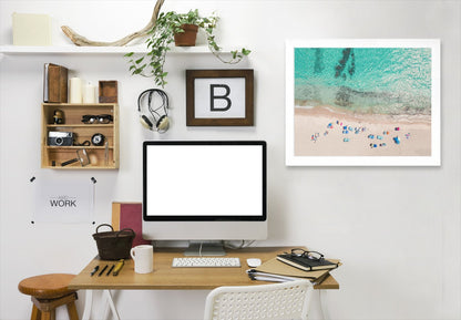 Beach People By Sisi And Seb - Framed Print - Americanflat