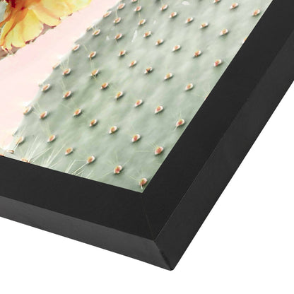 Blooming Cactus  By Sisi And Seb - Black Framed Print - Wall Art - Americanflat